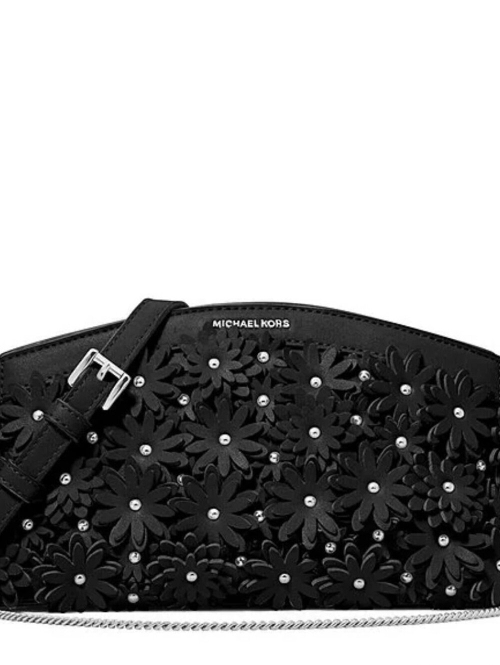 Michael Kors Athena Small Dome Floral Clutch Crossbody Bag